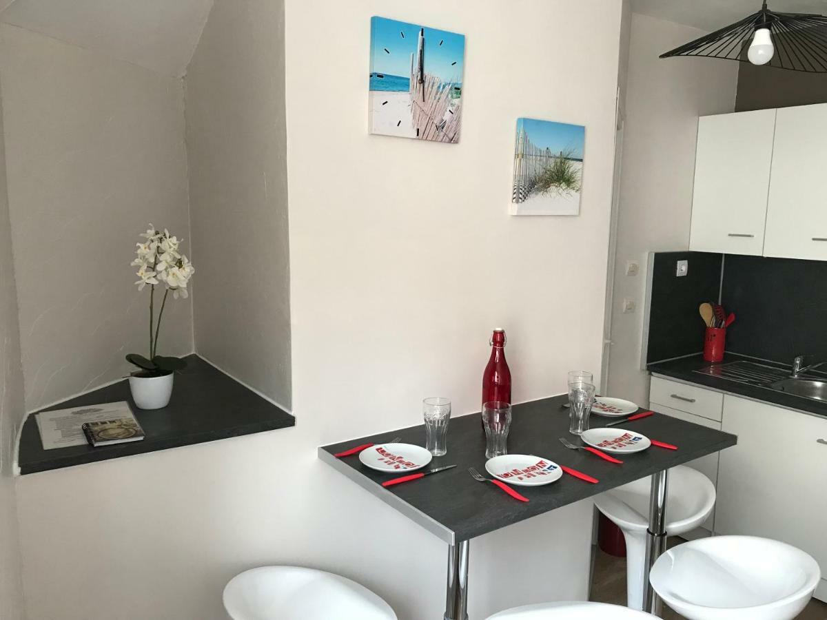 Lumineux T2 Vieille Ville 3 Pers Parking Gratuit - By La Source D'Orfee Boulogne-sur-Mer Luaran gambar